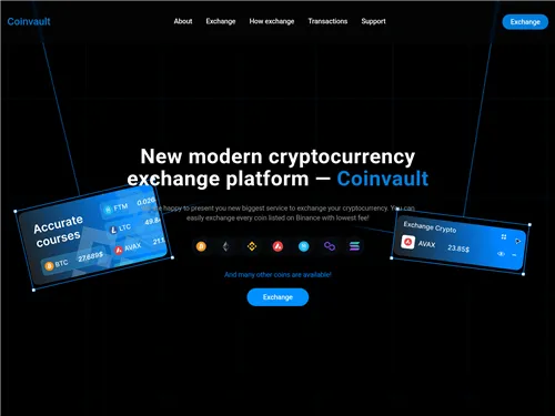 Coinvault.exchange