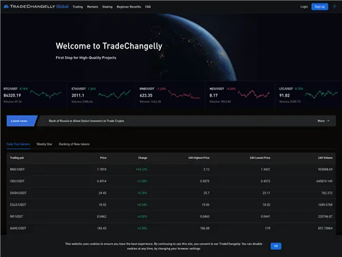 Trade-changelly.global