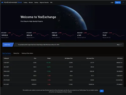 Yex-exchange.global