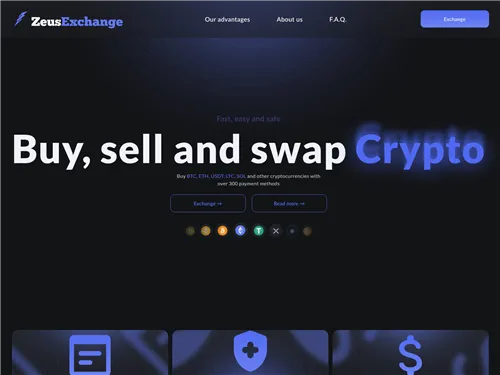 Zeusexchange.tech